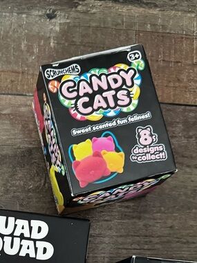 Scrunchems Candy Cats Scented Collectible - Pink/Yellow
